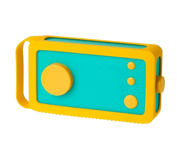 Lunii - Coque de protection jaune Ma Fabrique à Histoires
