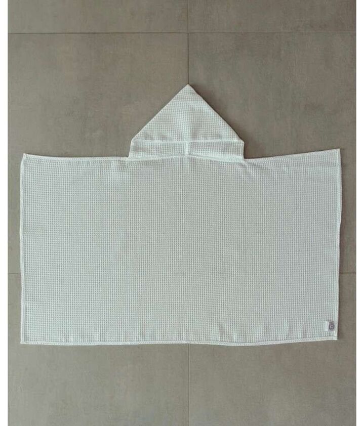 Manufacture des bébés français - Maxi cape de bain nid d'abeille