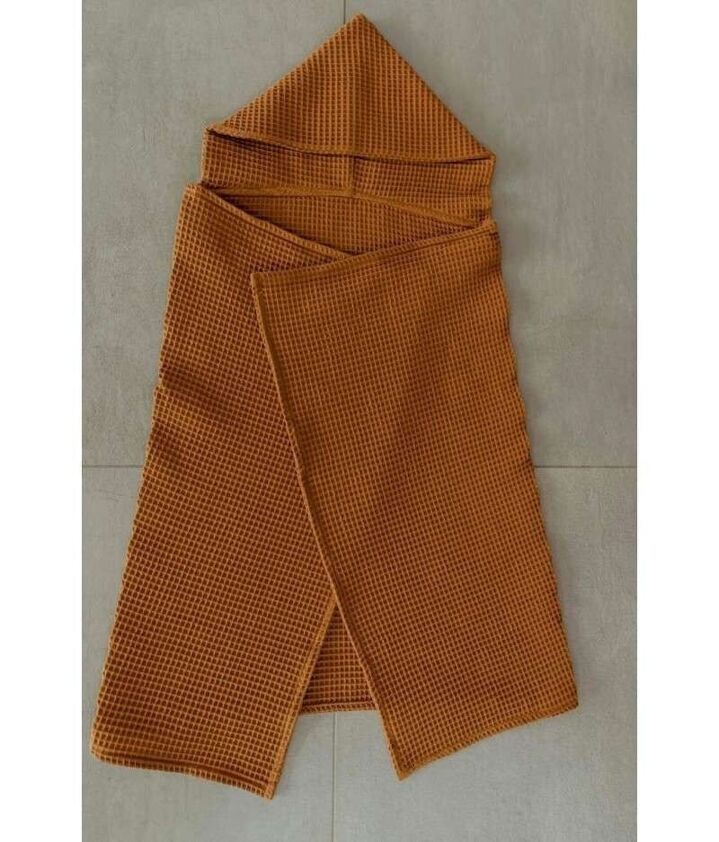 Manufacture des bébés français - Maxi cape de bain nid d'abeille