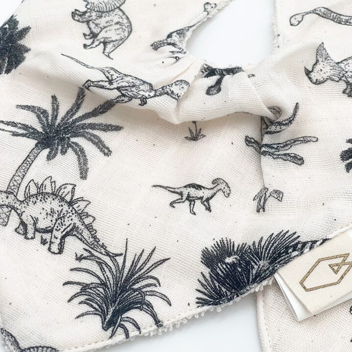 Milinane - Lot de 2 bavoirs Bandana MAEL