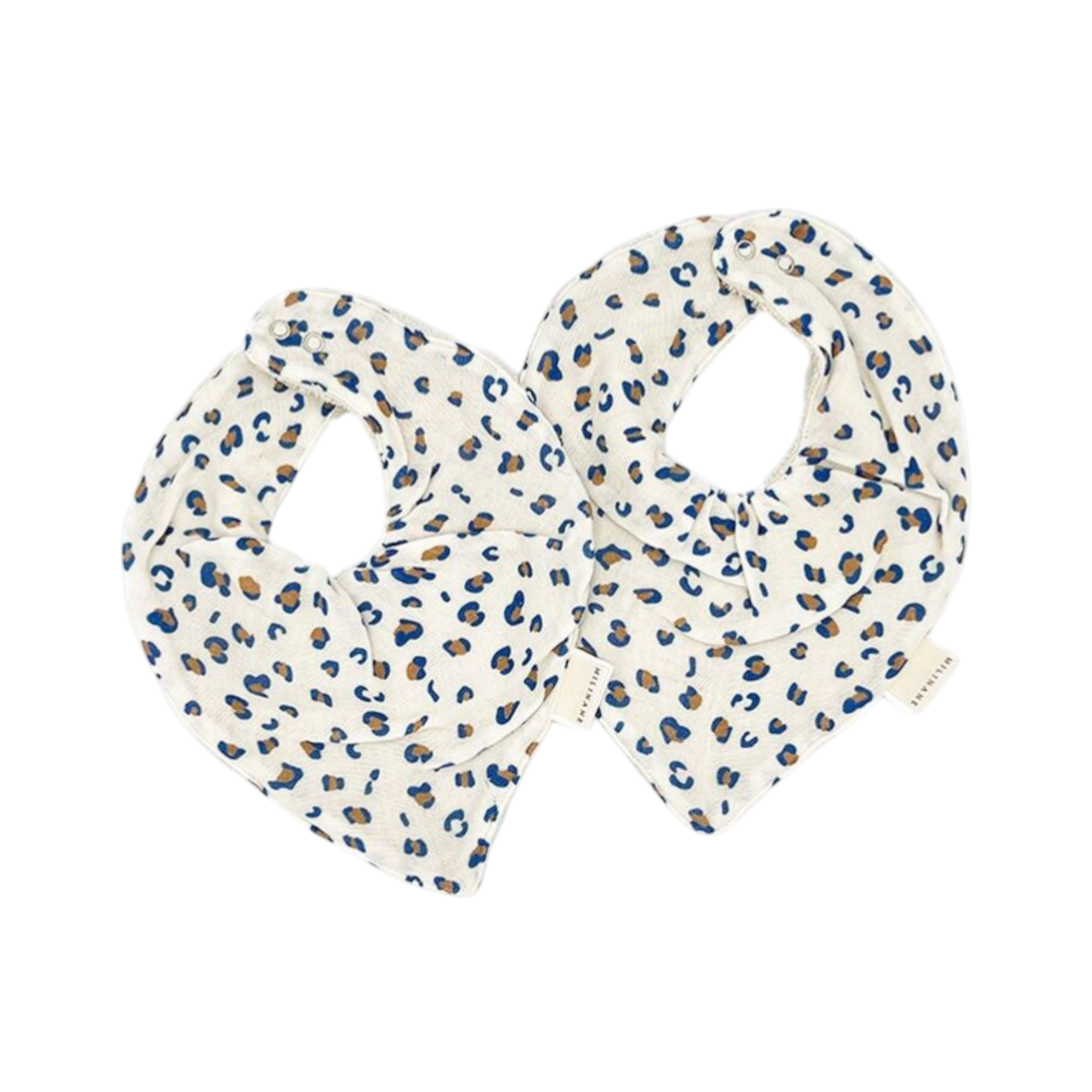 Milinane - Lot de 2 bavoirs Bandana MAEL