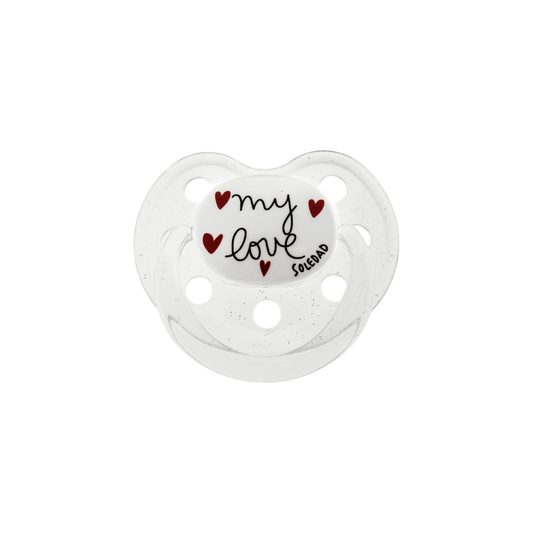 Le biberon Français - Sucette My love 6 mois +