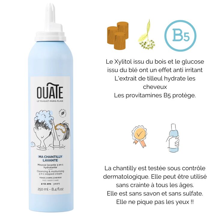 Ouate - Ma Chantilly lavante® 250ml