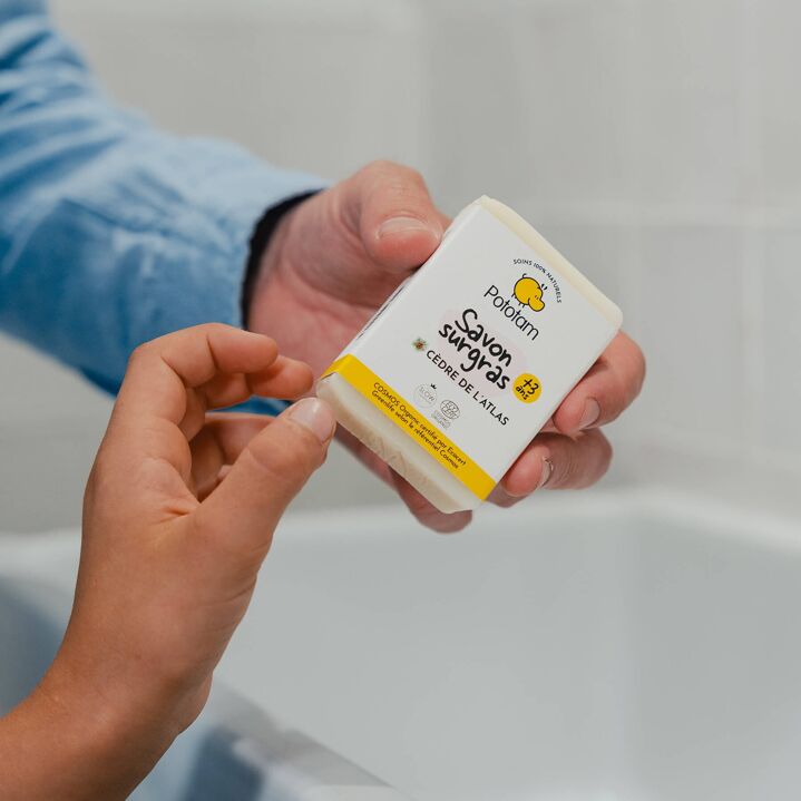 Pototam - Savon surgras au Cèdre de l’Atlas 95g