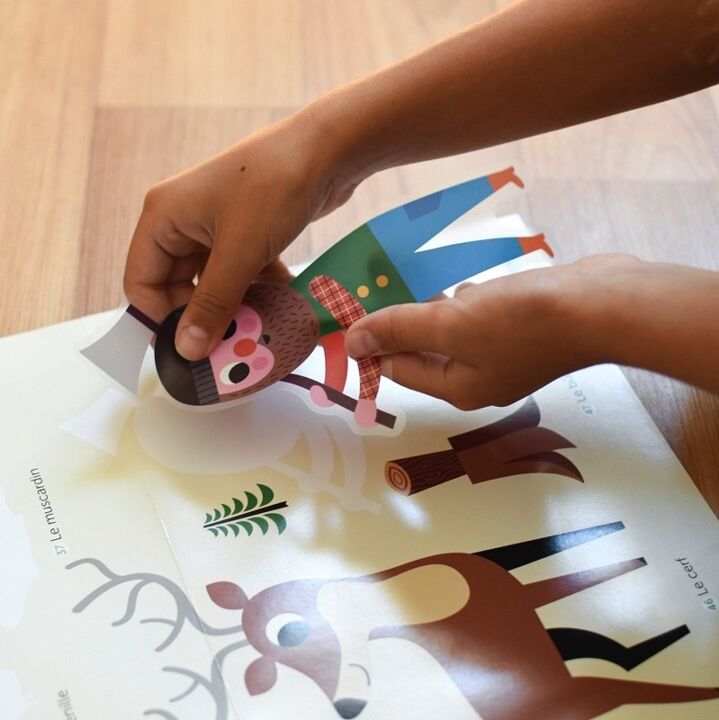 Poppik - Poster en stickers foret 3 ans et +
