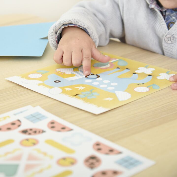 Poppik - La foret stickers pour les petits