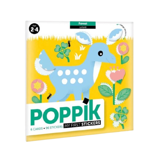 Poppik - La foret stickers pour les petits