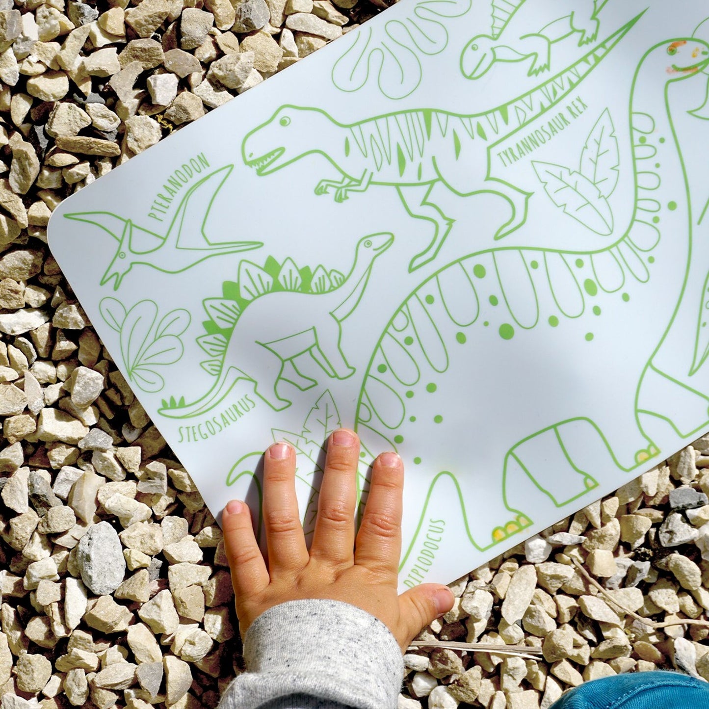 SuperPetit - Coloriage nomade Dino