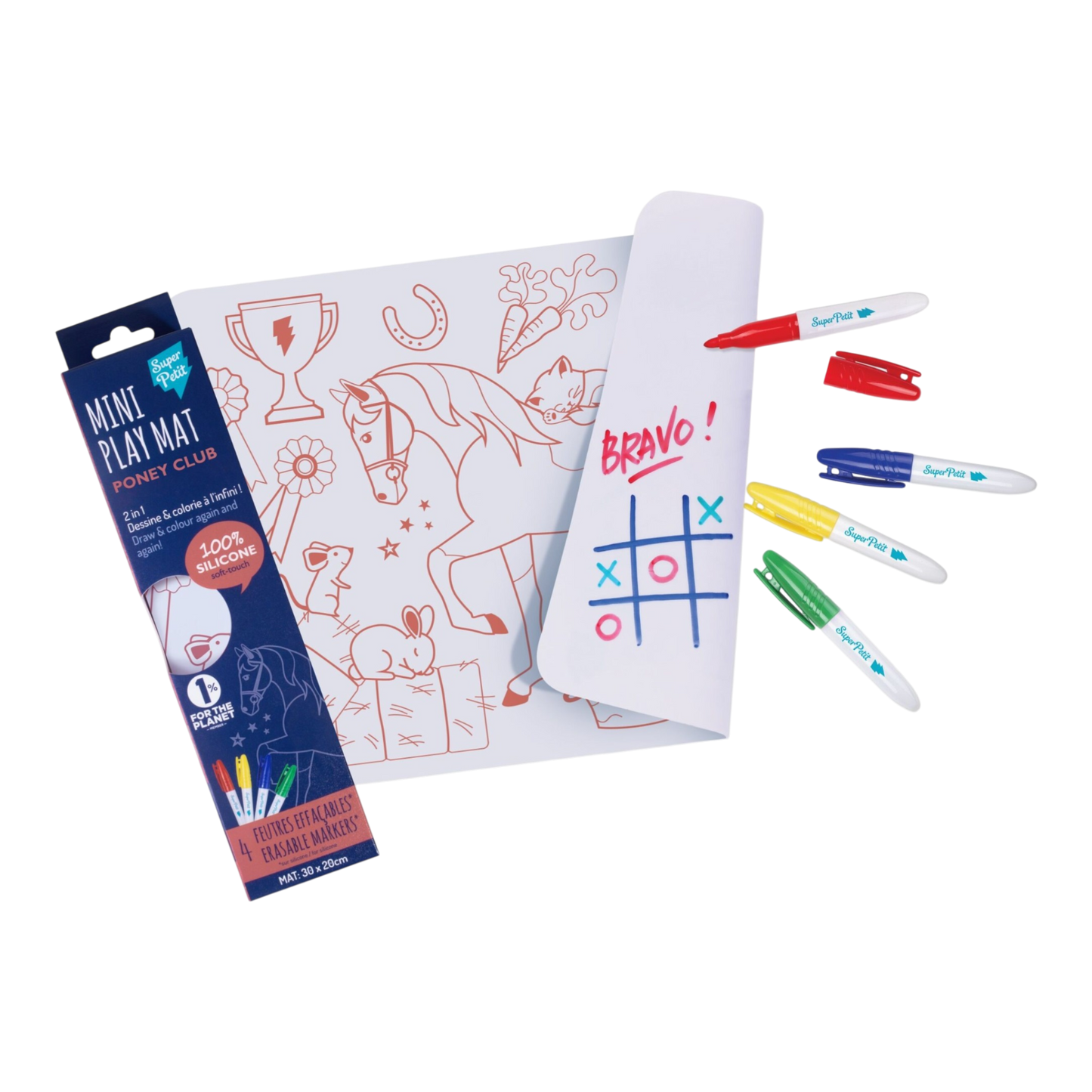 SuperPetit - Coloriage nomade Poney Club
