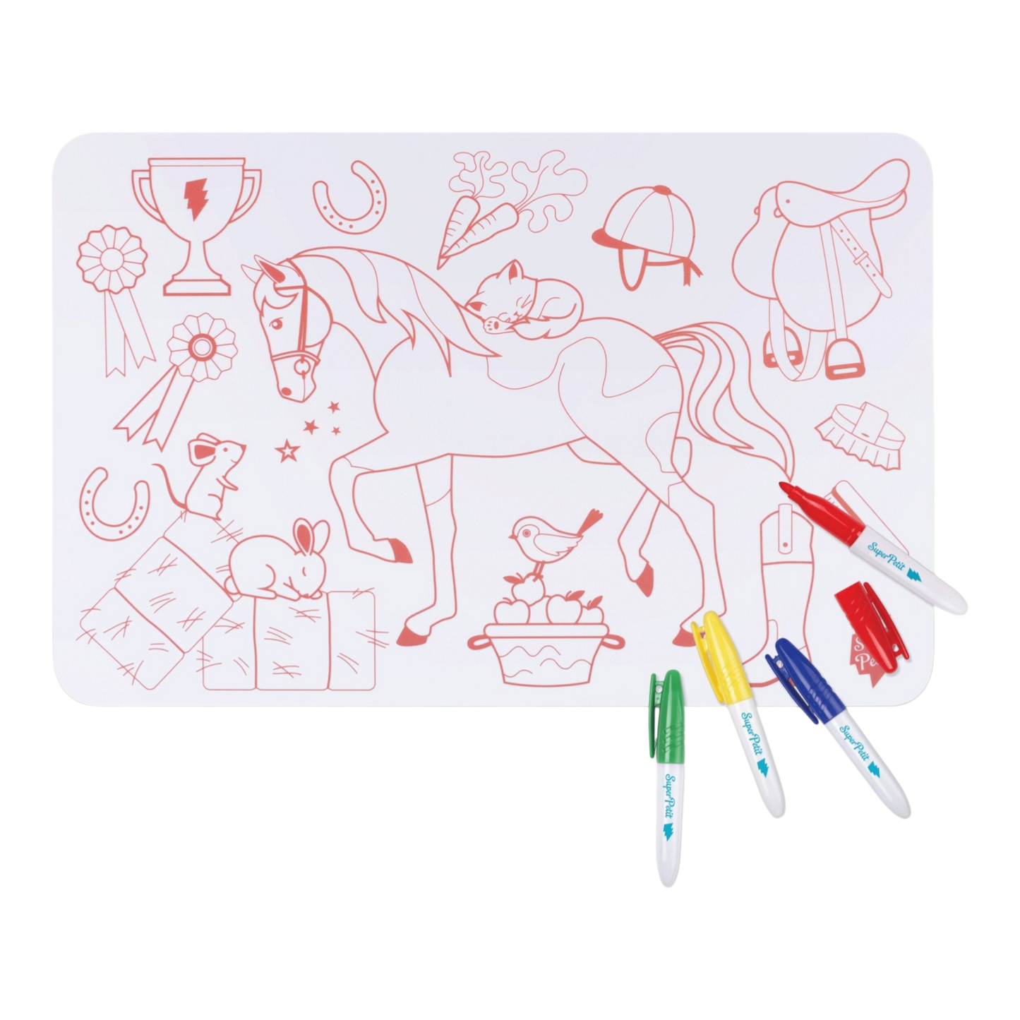 SuperPetit - Coloriage nomade Poney Club