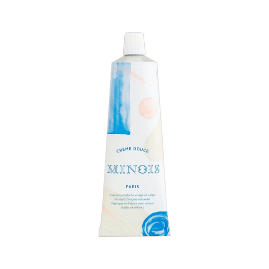 Tube de crème douce hydratante pour le corps et le visage bébé 100ml - Minois Paris