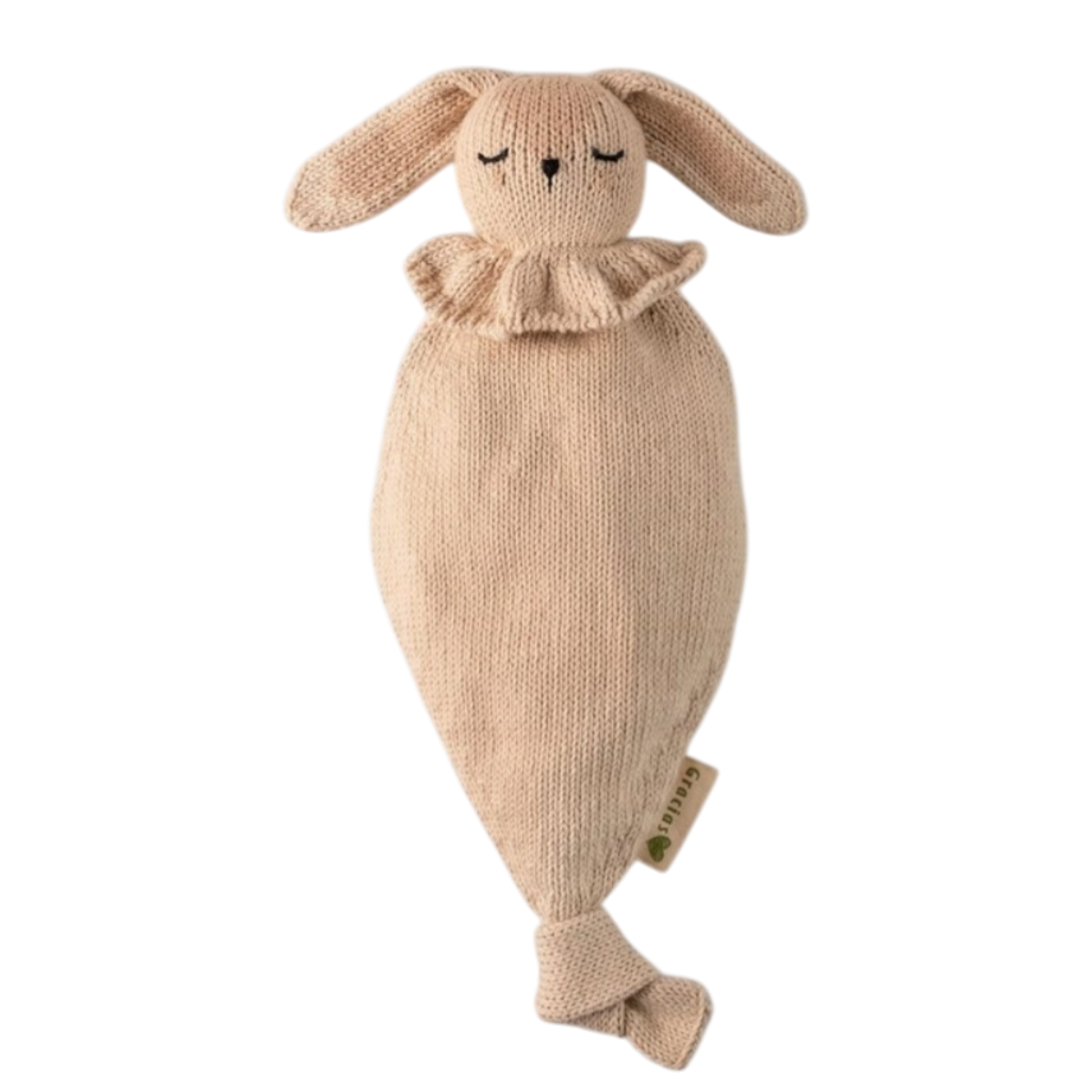Doudou attache tétine artisanal en coton biologique pour bébé - Lero Lero KID