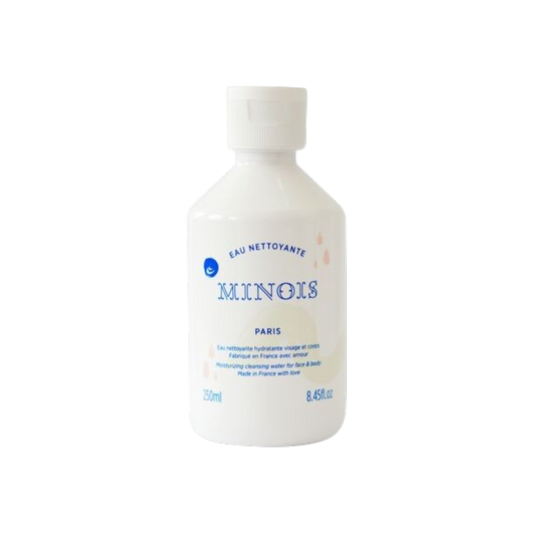 Flacon d'eau nettoyante sans rinçage pour bébé 250ml - Minois Paris
