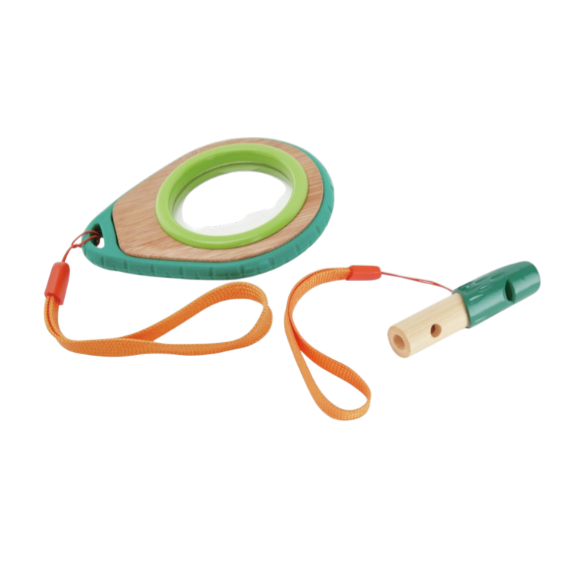 Kit d'exploration et de découverte de la nature en bambou avec loupe et pince pour enfant - Hape