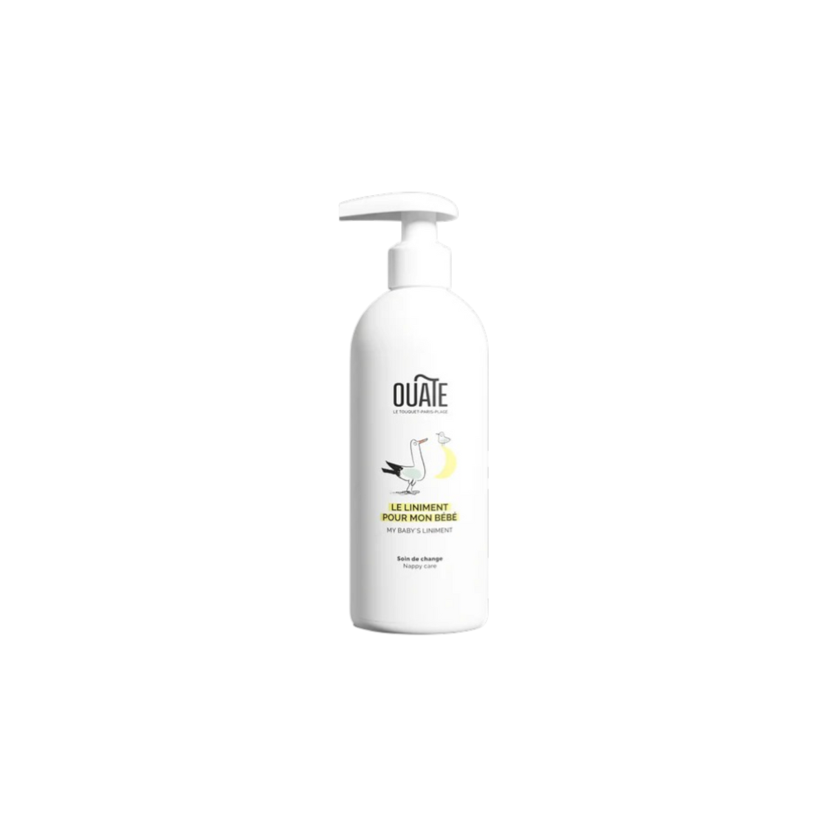Flacon pompe de liniment oléo-calcaire naturel et protecteur pour bébé 300ml - Ouate