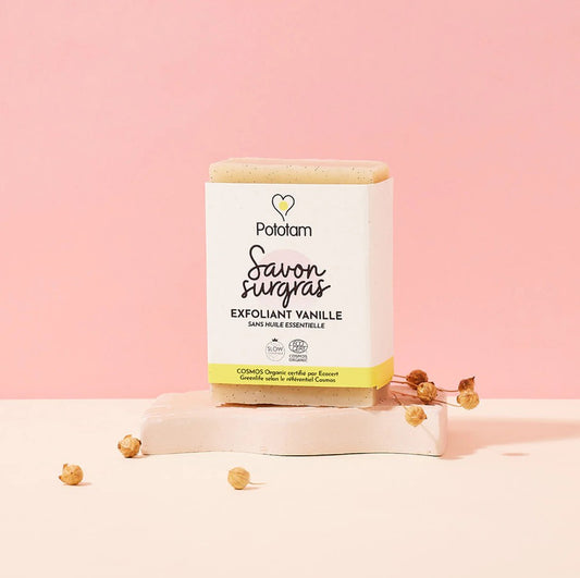 Pototam - Savon Surgras Exfoliant Vanille 95 g