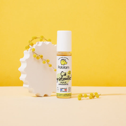Roll-on apaisant naturel pour les piqûres d'insectes chez l'enfant - Pototam