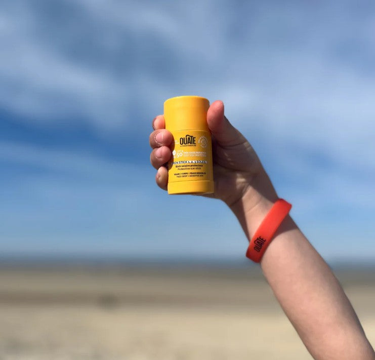 Stick solaire très haute protection SPF 50 plus pour enfant et famille - Ouate