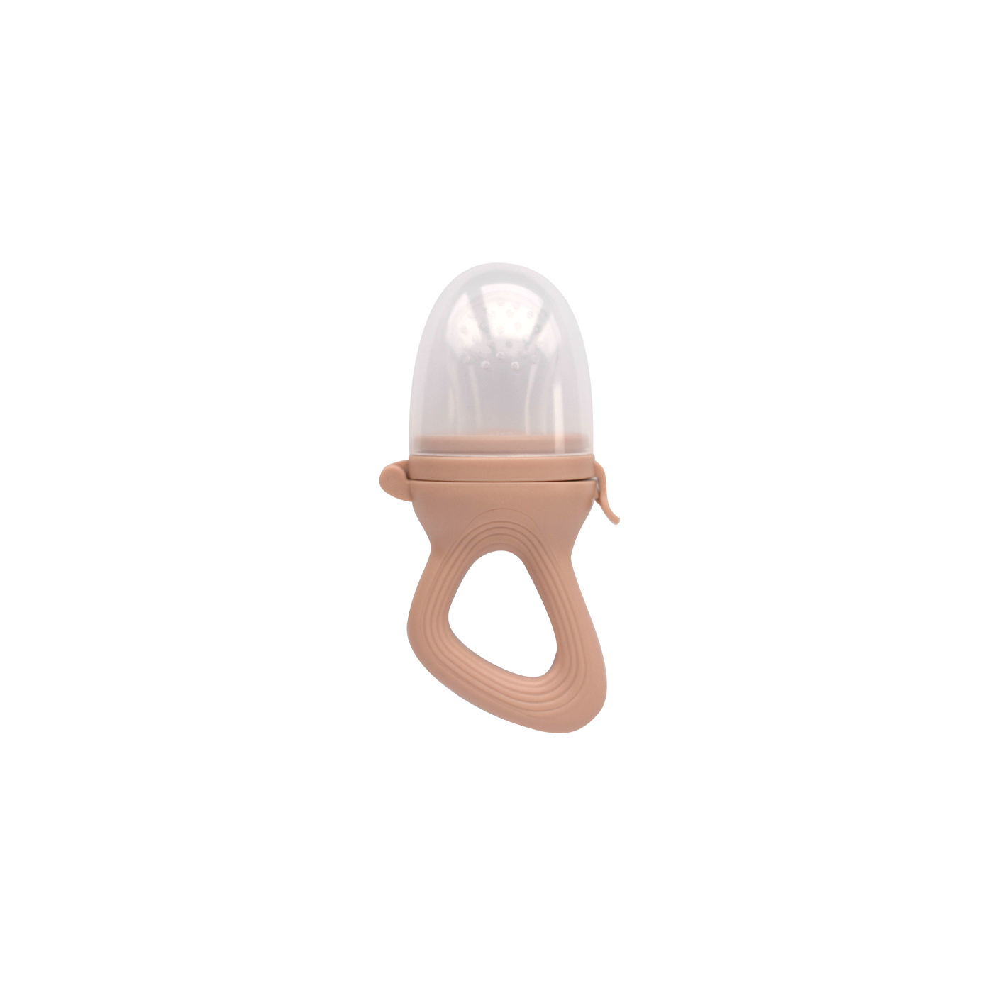 Tétine grignoteuse en silicone pour bébé couleur nude - Zakuw