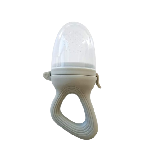 Tétine grignoteuse en silicone pour bébé couleur sauge - Zakuw 